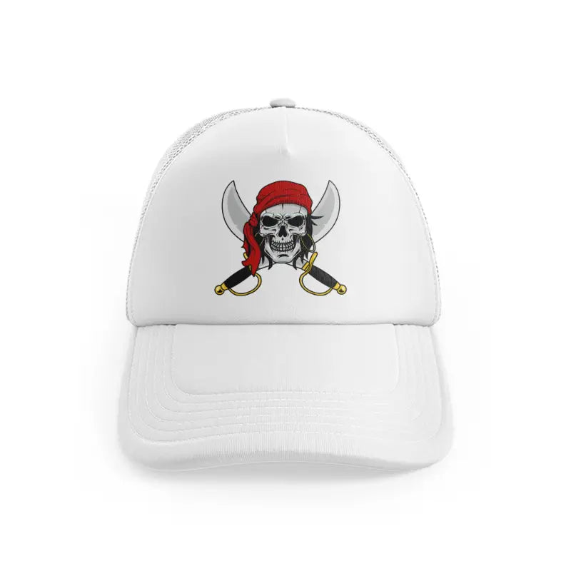 Pirates Skull Mascot Machetewhitefront view