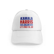 Kamala Harris Let's Finish The Jobwhitefront-view