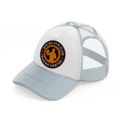 boxing gym club training center-grey-trucker-hat