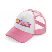 oh yeah!-pink-and-white-trucker-hat