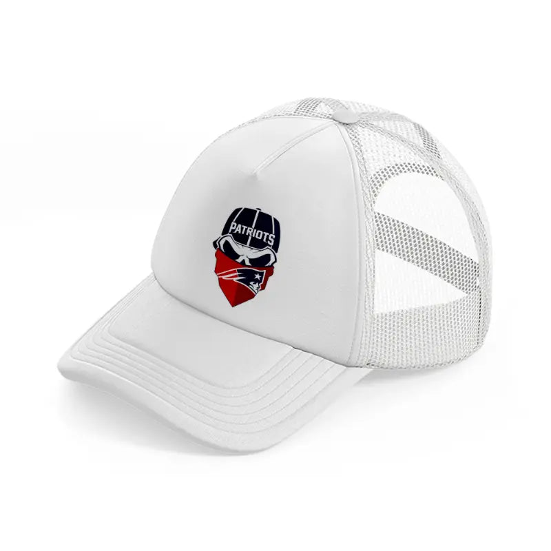 new england patriots supporter-white-trucker-hat