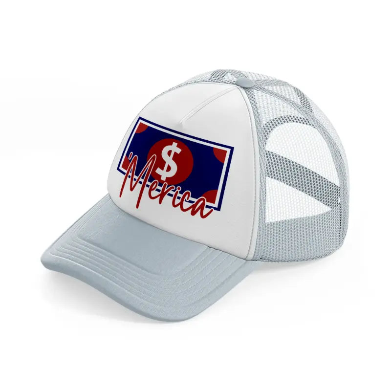 'merica-010-grey-trucker-hat