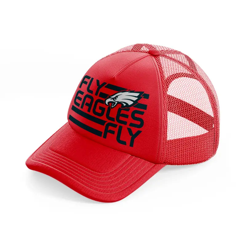 fly eagles fly-red-trucker-hat