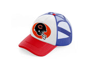 chicago bears helmet-multicolor-trucker-hat