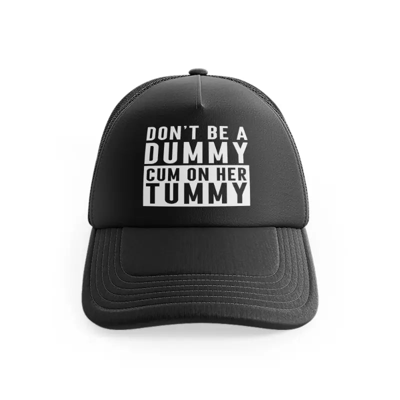 Don't Be A Dummy Cum On Her Tummyblackfront-view