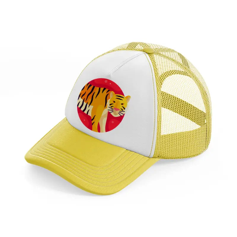 chinese-zodiac (6)-yellow-trucker-hat