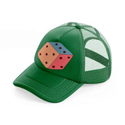 groovy elements 57 green trucker hat