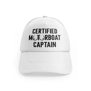 Certified Motorboat Captainwhitefront-view