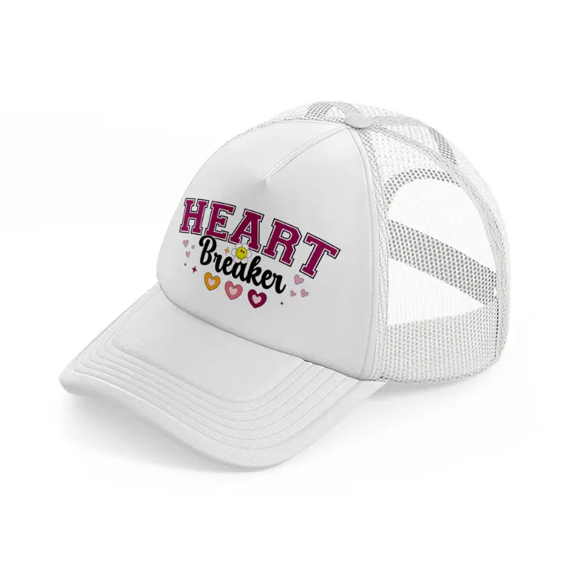 heart breaker black-white-trucker-hat