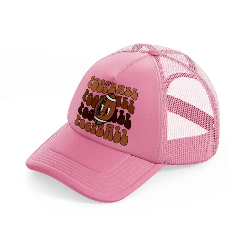 football football-pink-trucker-hat