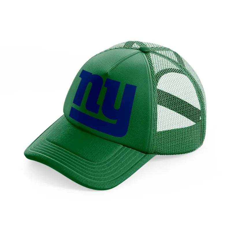 ny emblem-green-trucker-hat