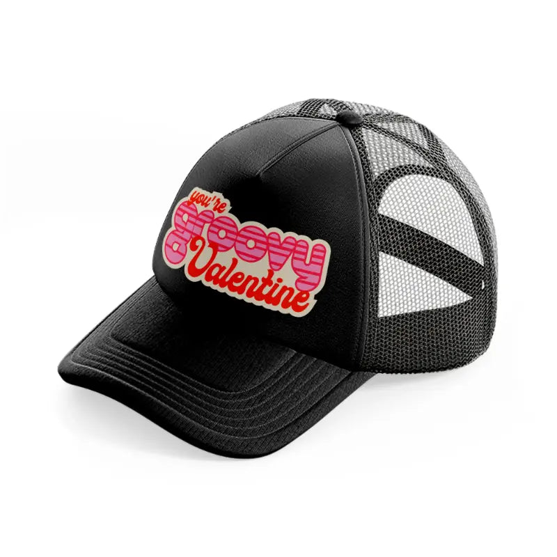 groovy-love-sentiments-gs-01-black-trucker-hat