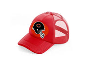 chicago bears helmet-red-trucker-hat