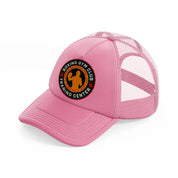 boxing gym club training center-pink-trucker-hat
