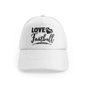 Love Footballwhitefront-view