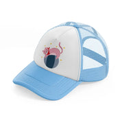 019-ball-sky-blue-trucker-hat