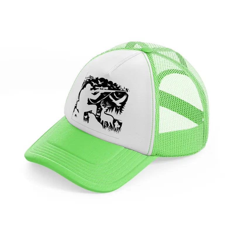 wild hunter-lime-green-trucker-hat