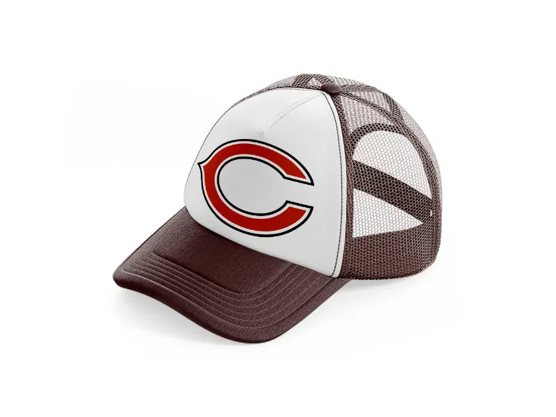 c from chicago bears-brown-trucker-hat