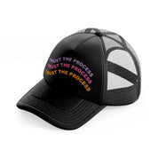 trust the process-black-trucker-hat