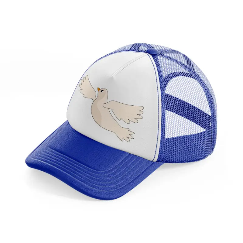 groovy elements-25-blue-and-white-trucker-hat