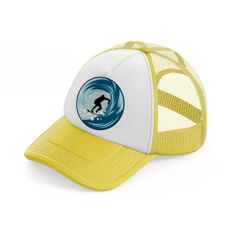 surfing-yellow-trucker-hat