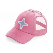 star puple-pink-trucker-hat