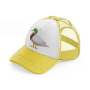 042-duck-yellow-trucker-hat