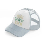 best golfer ever pink grey trucker hat