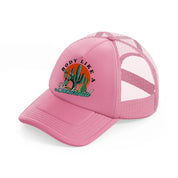 body like a backroad pink trucker hat