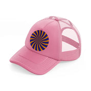 groovy 60s retro clipart transparent 18 pink trucker hat