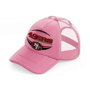 49ers sf-pink-trucker-hat