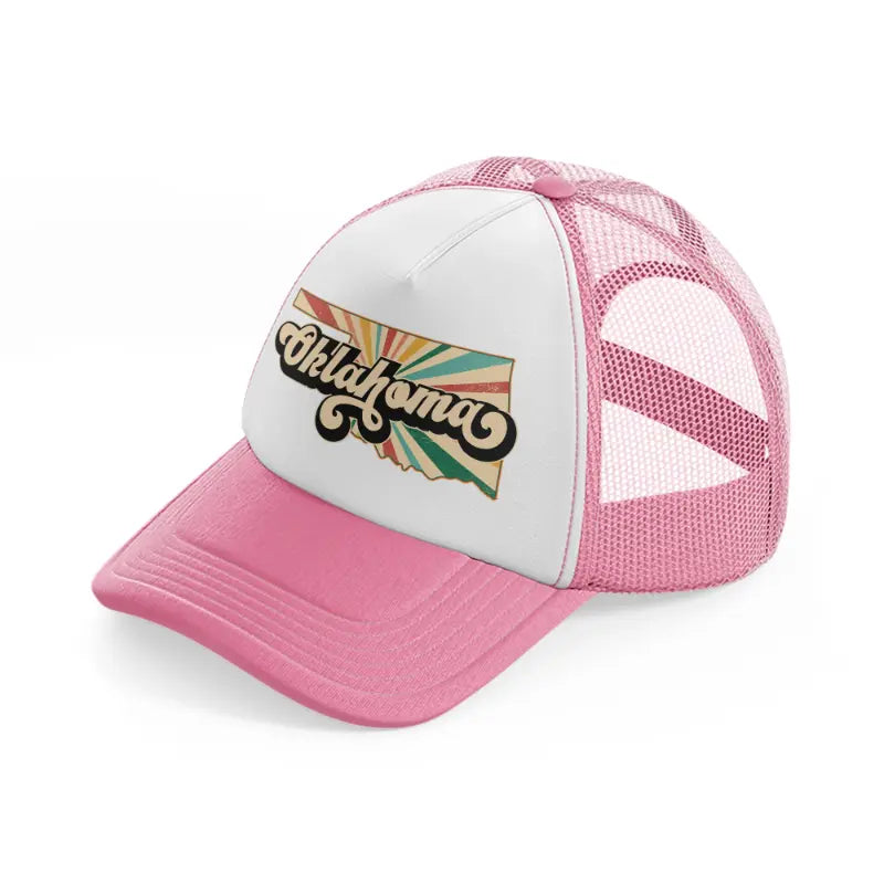 oklahoma-pink-and-white-trucker-hat