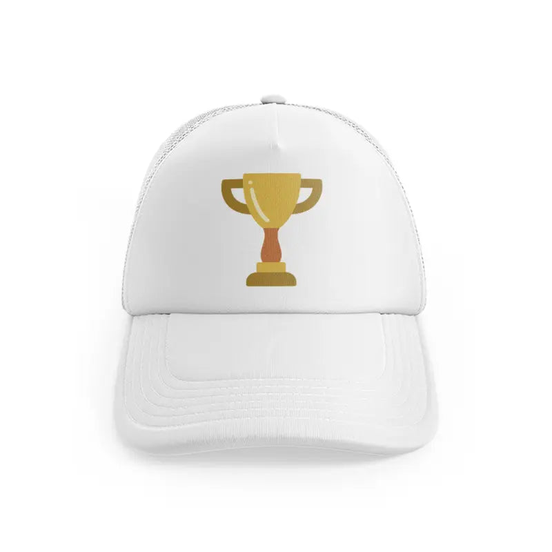 Gold Trophywhitefront view