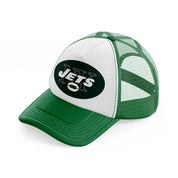 new york jets supporter-green-and-white-trucker-hat