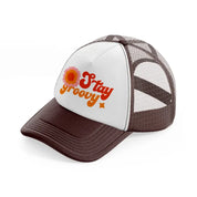 retro positive stickers (8)-brown-trucker-hat