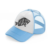 dory fish-sky-blue-trucker-hat