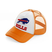 buffalo bills-orange-trucker-hat