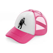 zombie-neon-pink-trucker-hat