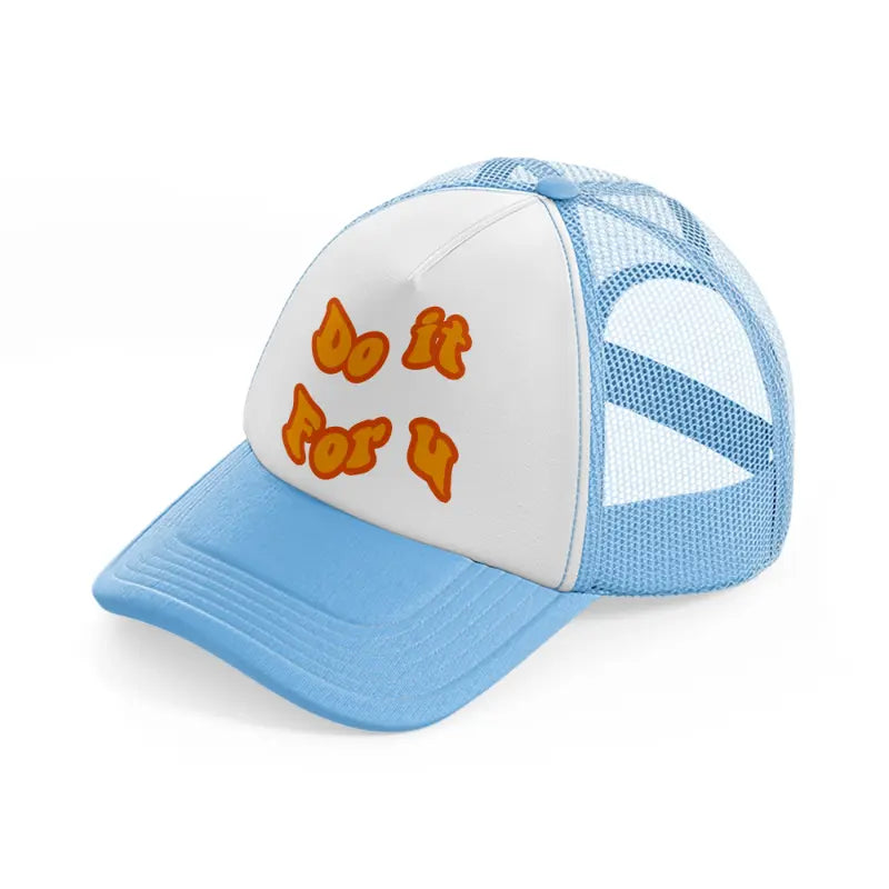 quote 05 sky blue trucker hat