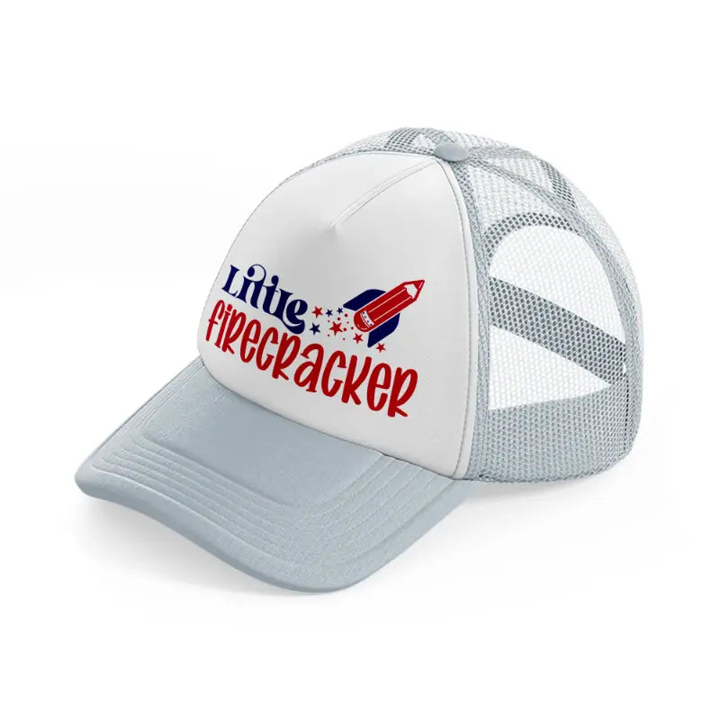 little firecracker-01-grey-trucker-hat