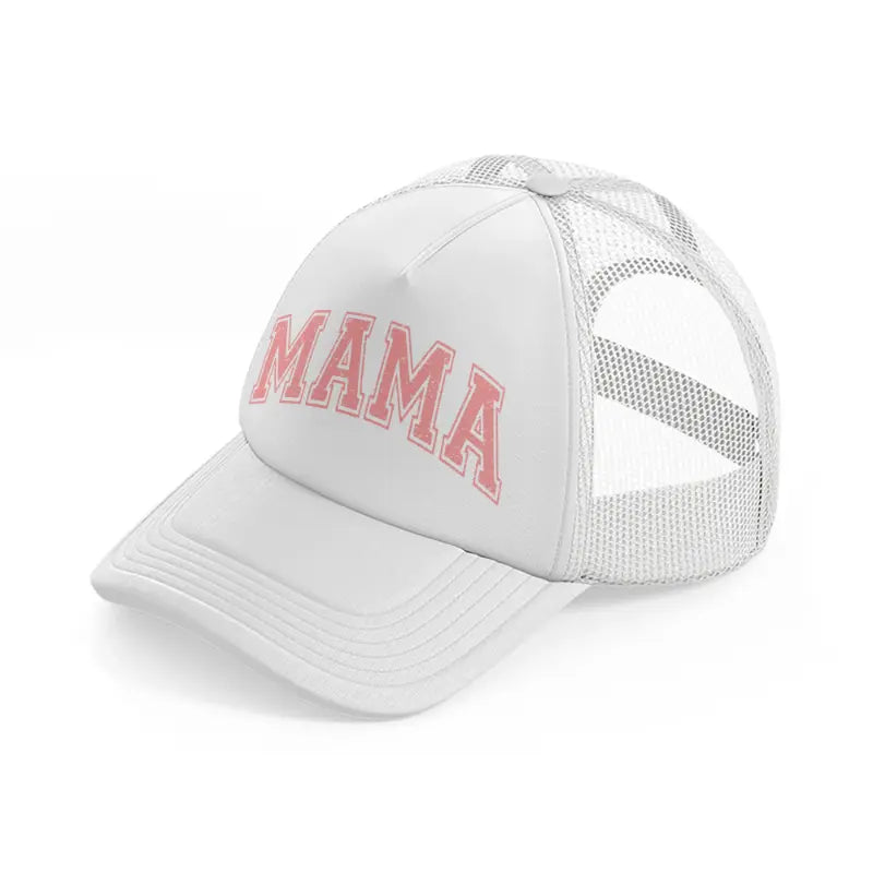 mama pink-white-trucker-hat