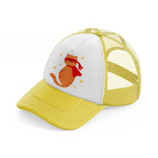 024-hero-yellow-trucker-hat