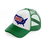 home 2-01-green-and-white-trucker-hat