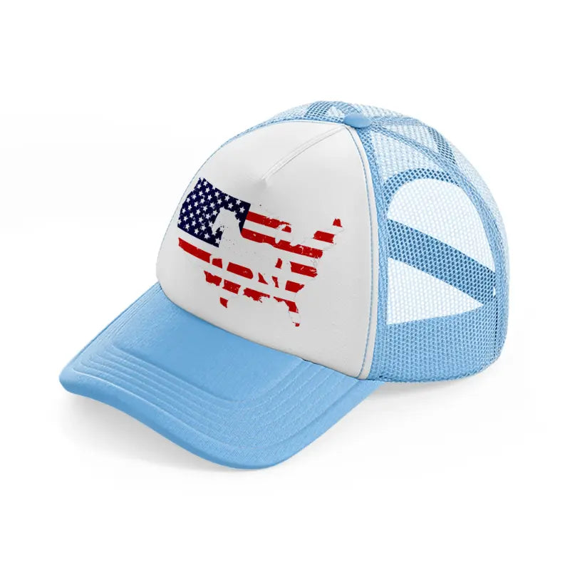map-sky-blue-trucker-hat