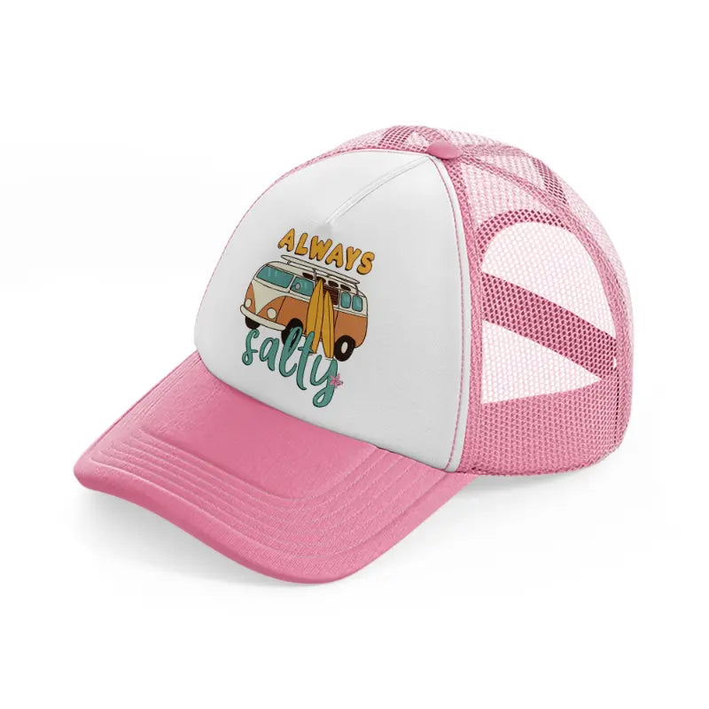 always salty-pink-and-white-trucker-hat
