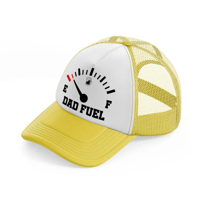 dad fuel-yellow-trucker-hat