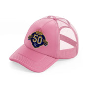 16969 - 2018 kansas city royals-pink-trucker-hat