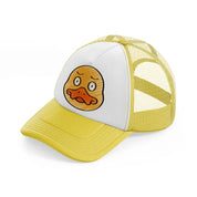 025 duck yellow trucker hat