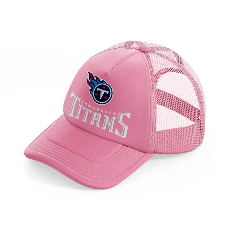 tennessee titans-pink-trucker-hat