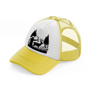 hunting arrow-yellow-trucker-hat